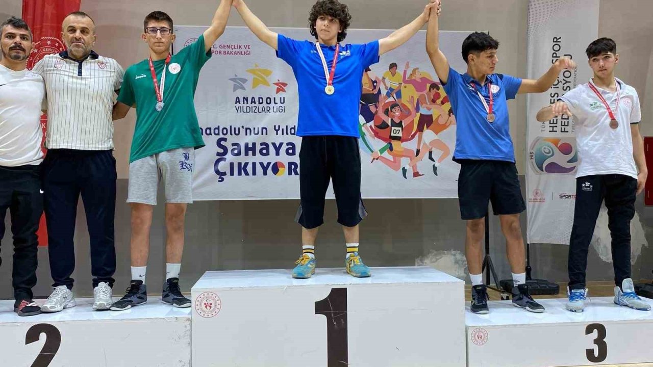 Eskişehirli sporcunun güreş başarısı