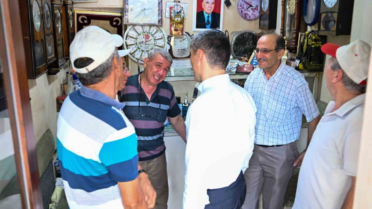 Vali Aktaş esnaflarla bir araya geldi