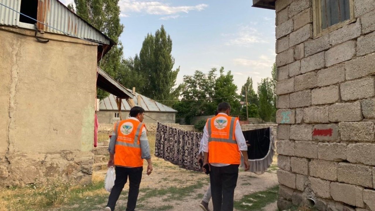 Patnos’ta 50 aileye et yardımı yapıldı