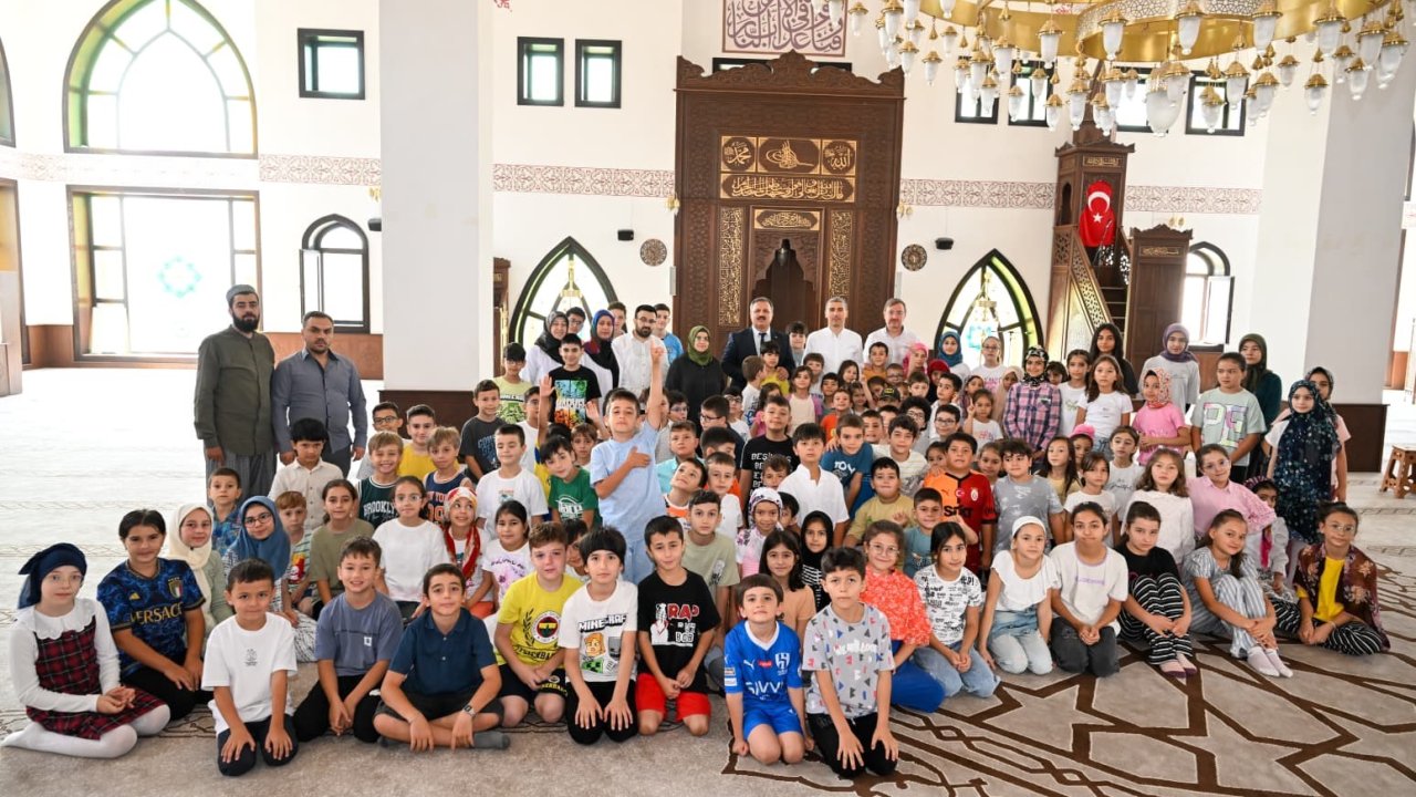 Vali Aktaş, Yaz Kur’an kursunu ziyaret etti