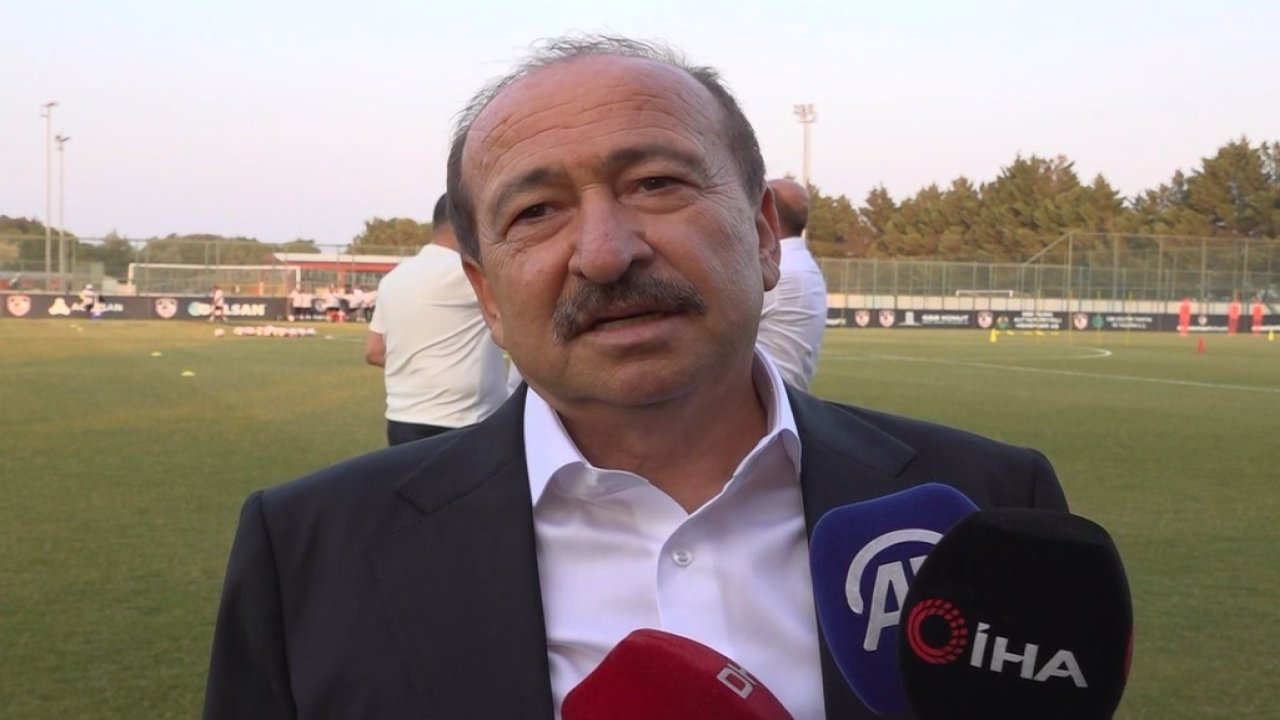 Gaziantep FK Başkanı Memik Yılmaz: "Galatasaray maçında galip gelmek için elimizden geleni yapacağız"