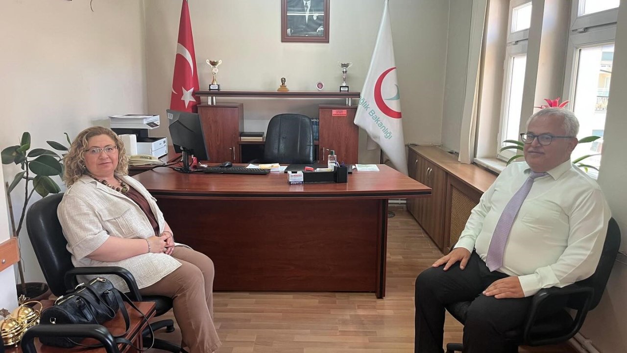 Kaymakam Doğru sağlık çalışanlarıyla bir araya geldi