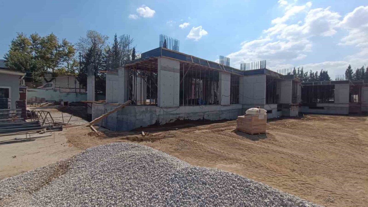 Yunusemre Mesleki Eğitim Merkezi’nin inşaatı yüzde 50 tamamlandı