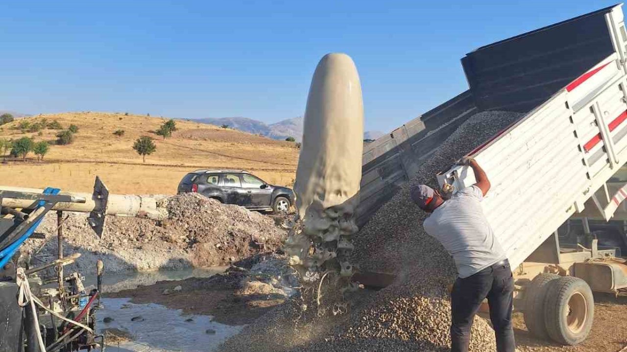 Bozan köyünde içme suyu sevinci