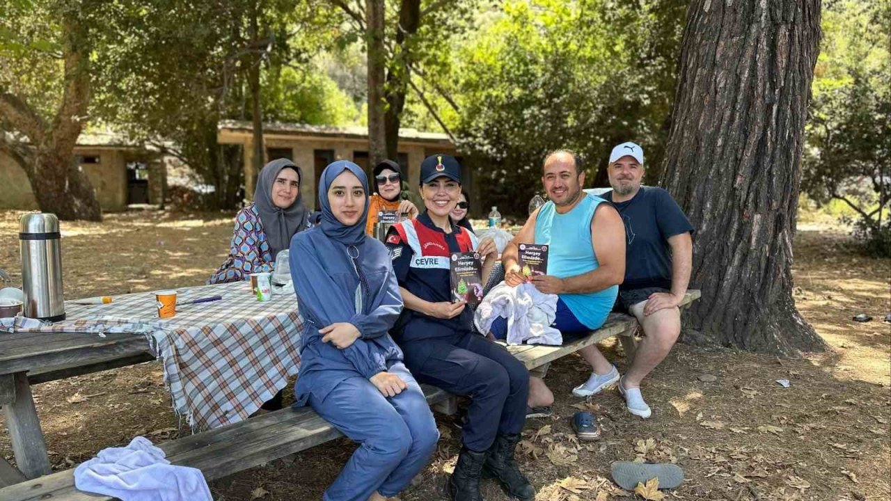 Kuşadası’nda vatandaşlar orman yangınlarına karşı bilgilendirildi