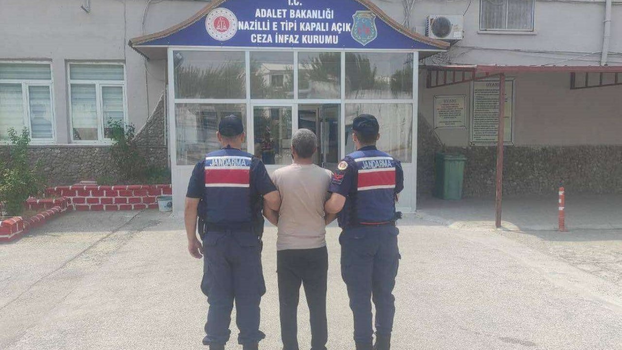 Nazilli’de 7 yıl hapis cezası ile aranan şahıs yakalandı