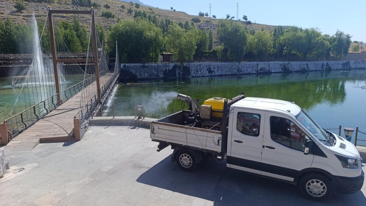 Erzincan’da ilaçlama ekipleri iş başında