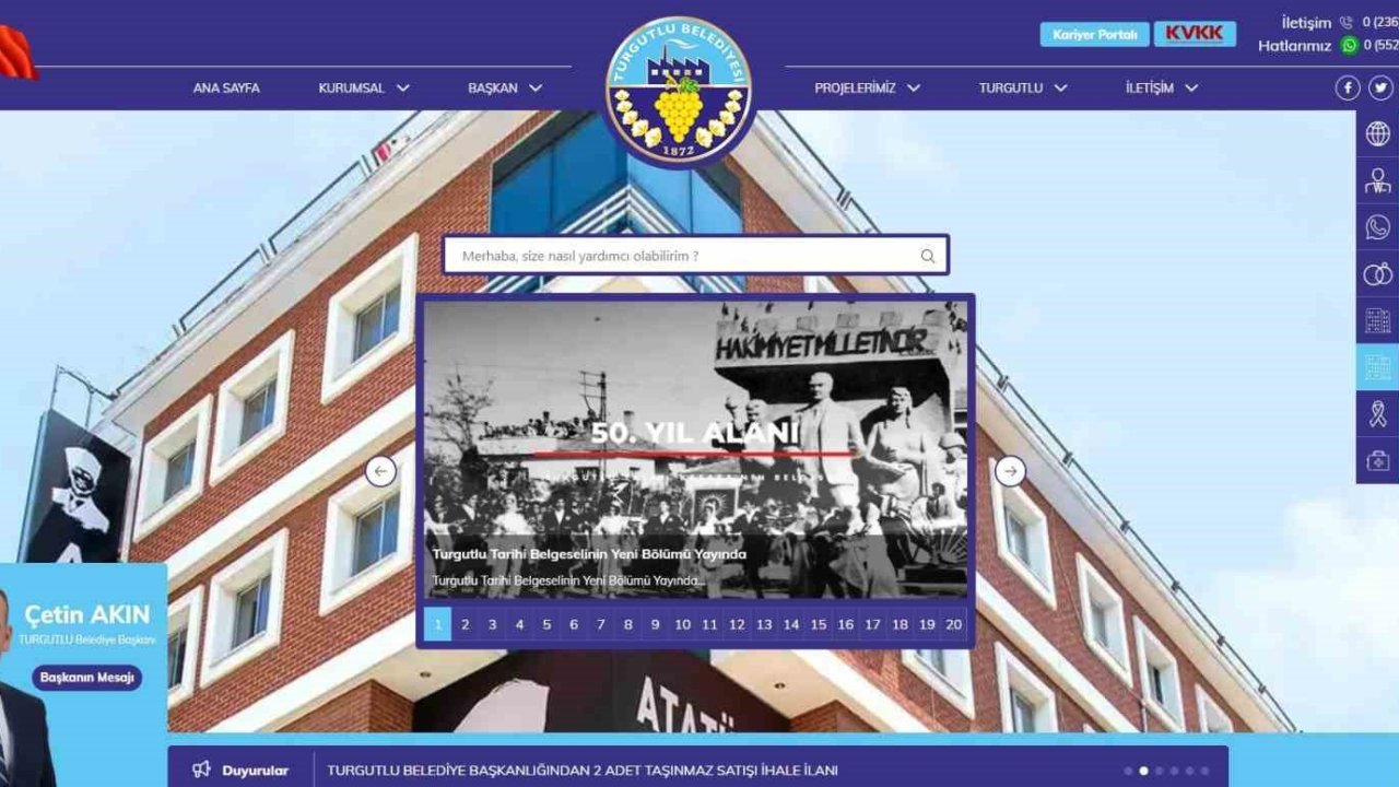 Turgutlu Belediyesinden bir yenilik daha