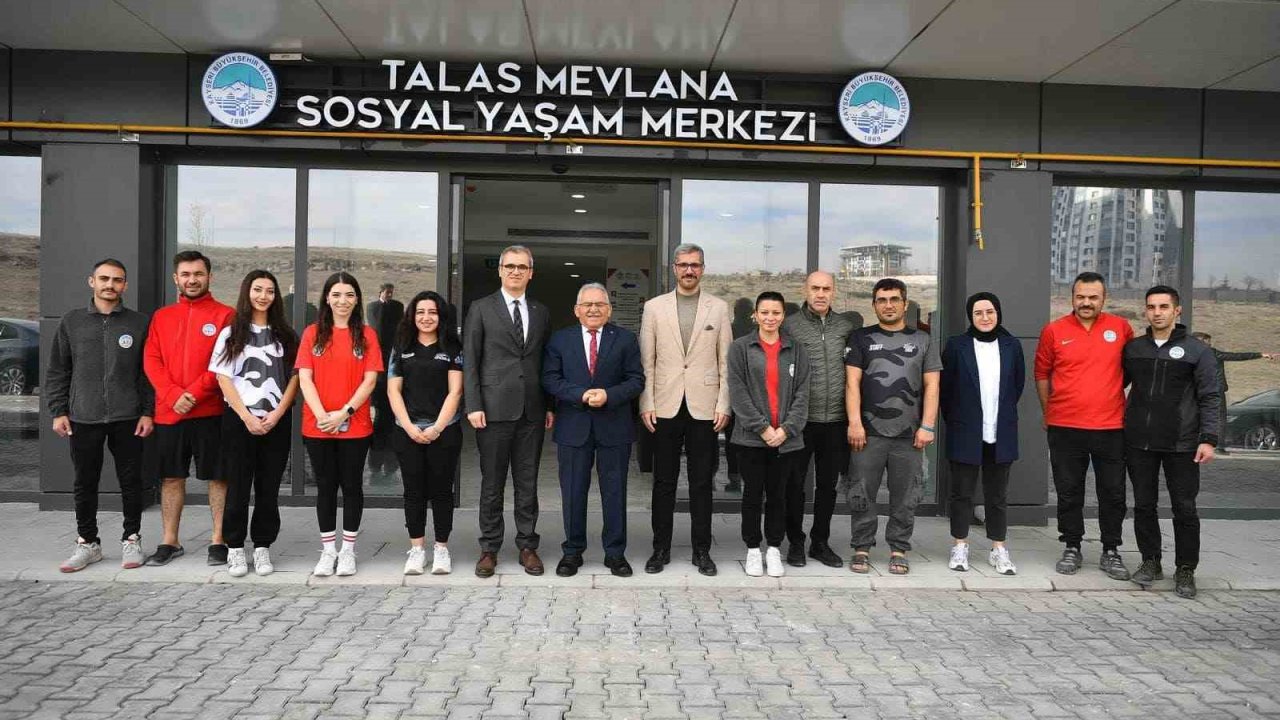 Talas Mevlana Sosyal Yaşam Merkezi tanıtılacak