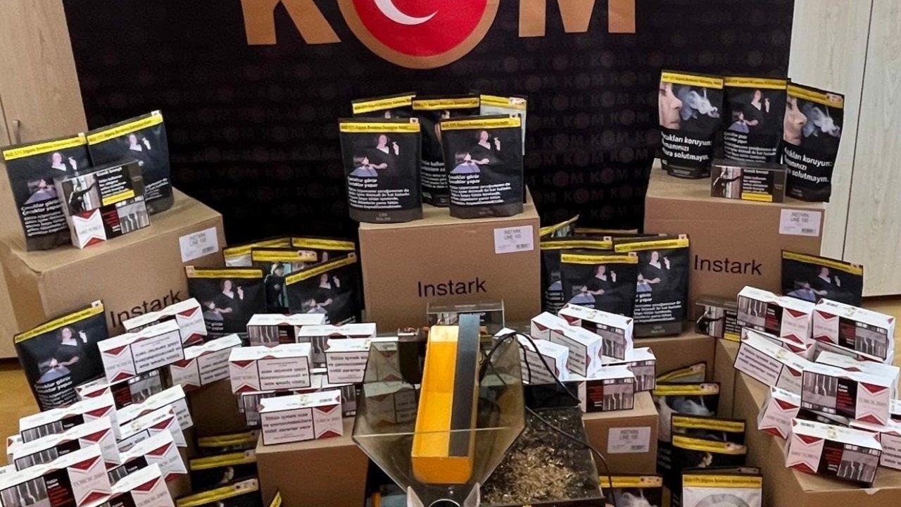 Bartın’da tütün ve makaron operasyonu