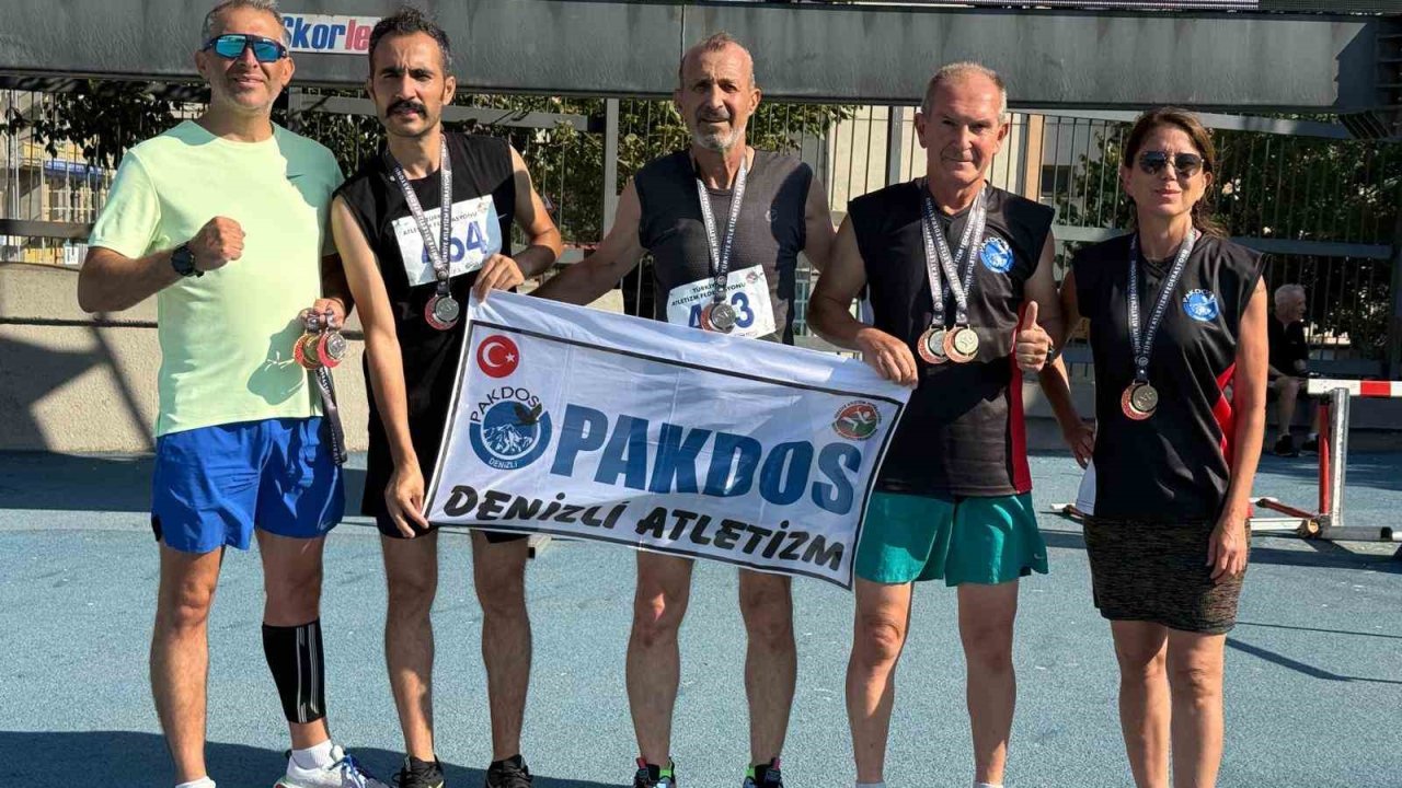 Denizlili atlet 65 yaş kategorisinde 30 yıldır kırılamayan rekoru kırdı