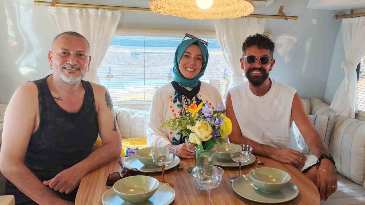 İki ünlü ismin karavan rekabeti