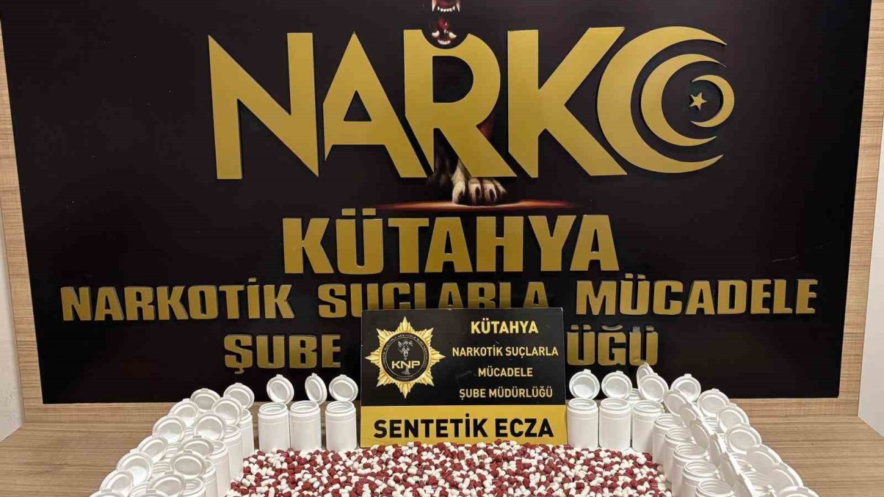 Kütahya’da uyuşturucu operasyonu: 5 kişi tutuklandı