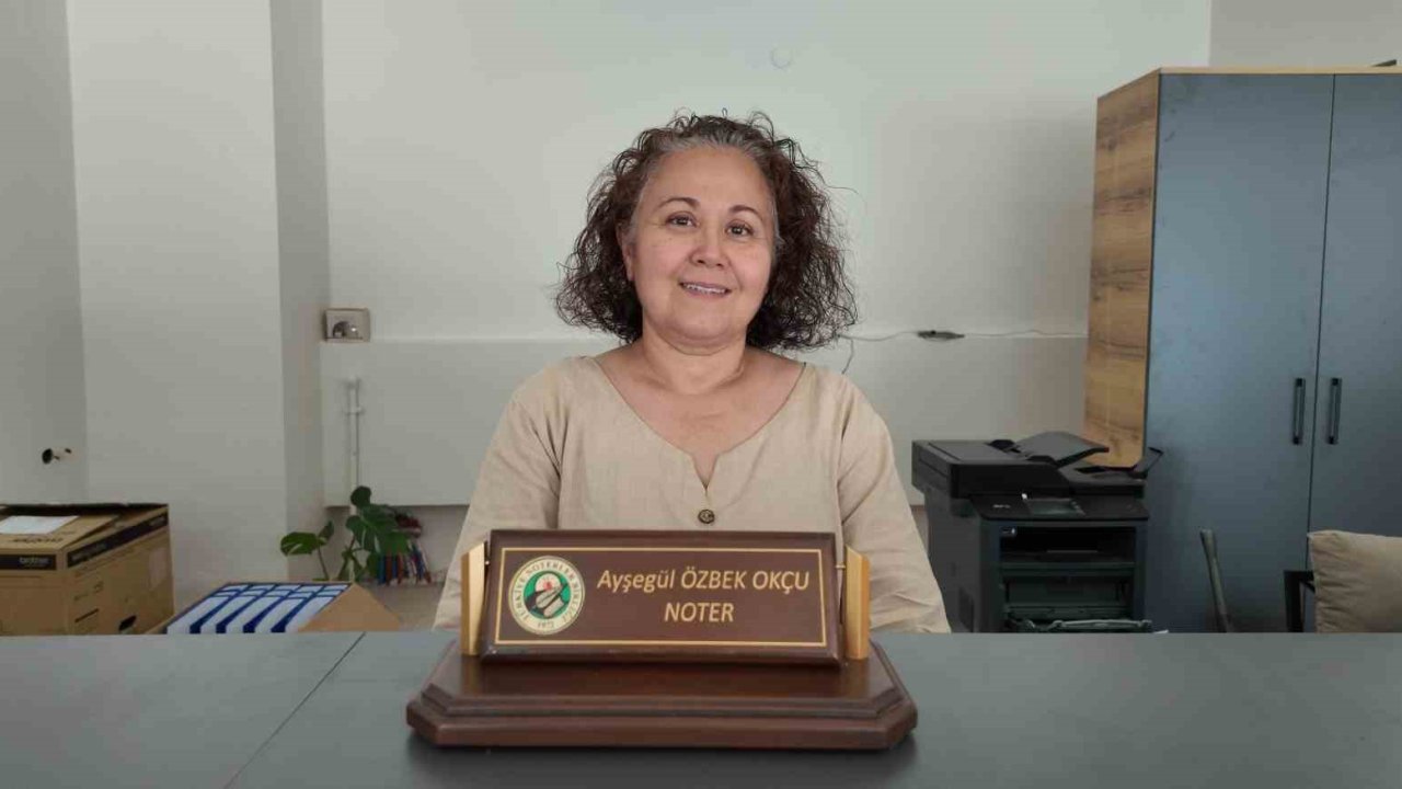 Gediz’de 2’inci noter hizmet vermeye başladı