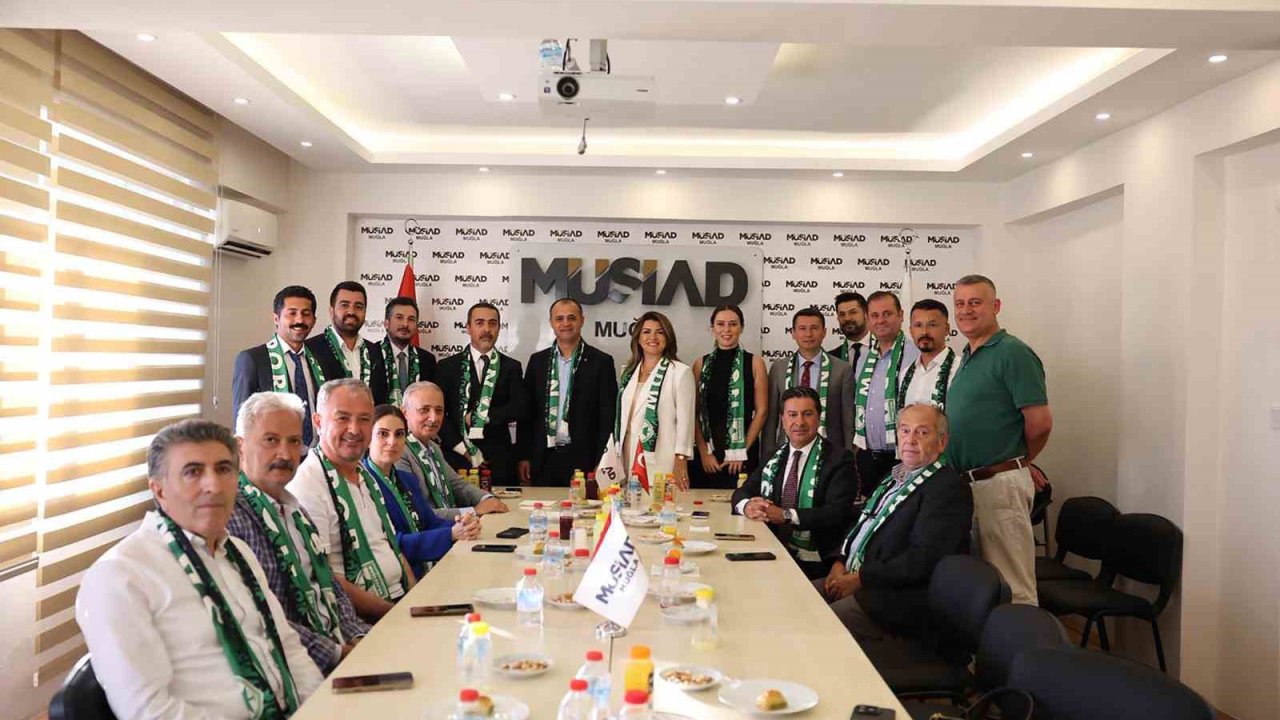 Muğlaspor’dan Muğla MÜSİAD’a ziyaret