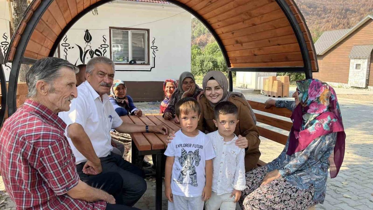 Kaymakam Kılıç, yangın sonrası çalışmaları yerinde inceledi