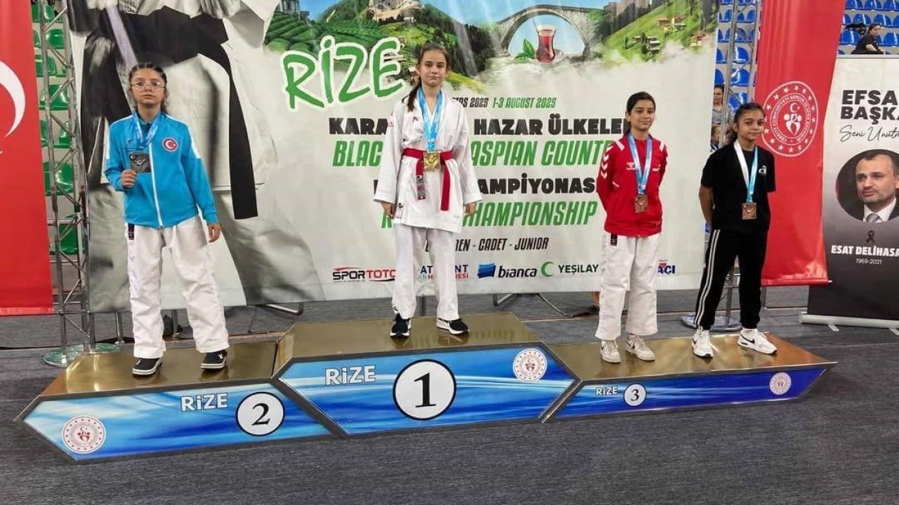 Genç karateciden Bilecik’e uluslararası gurur