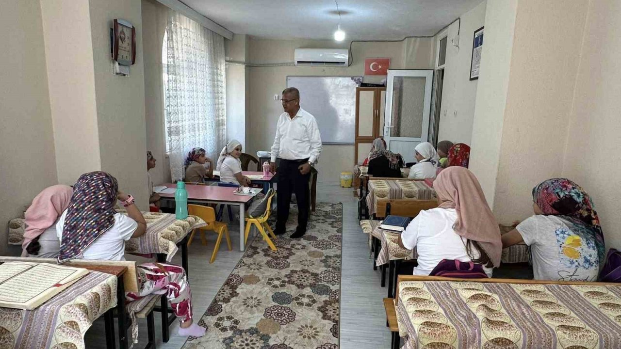 Sultanhisar’da yaz Kur’an kursları sürüyor