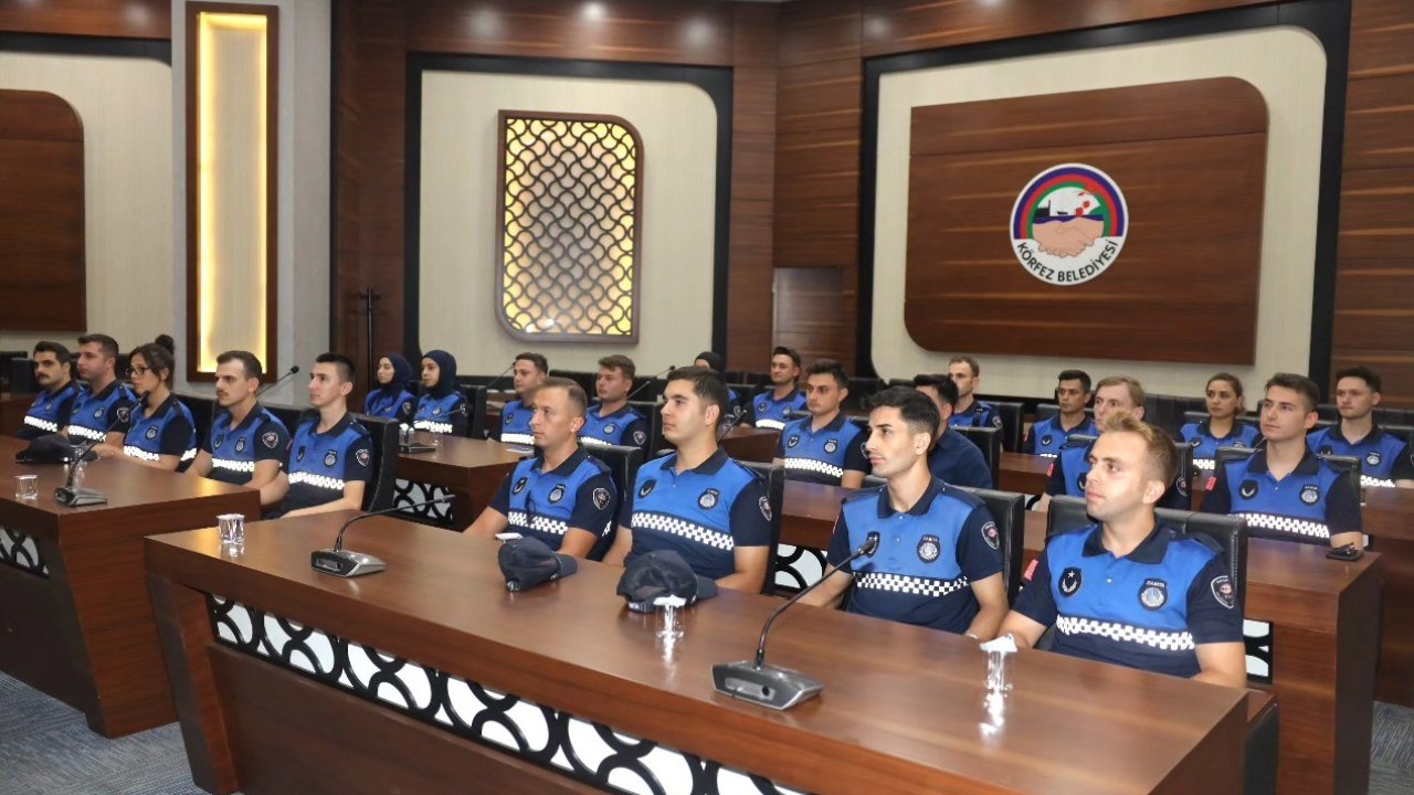 Körfez’in yeni zabıtaları göreve başladı