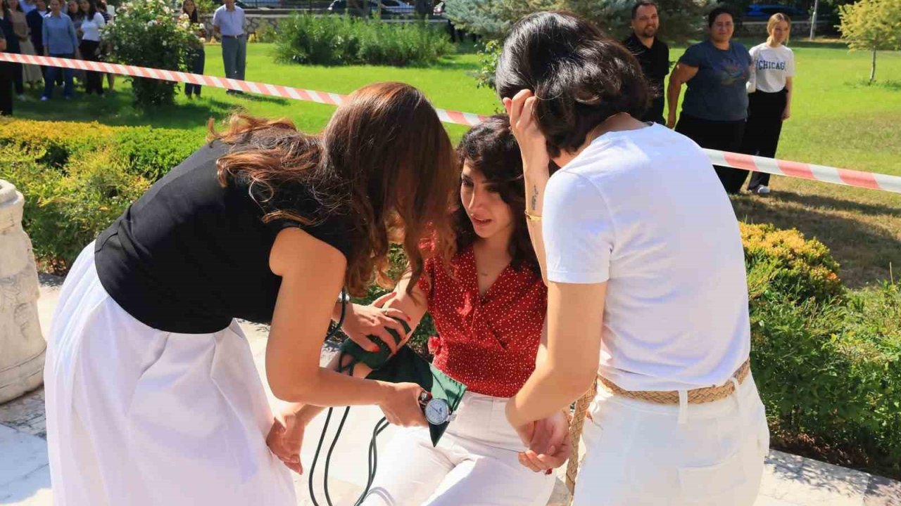 Muğla Valiliği’nde yangın ve tahliye tatbikatı