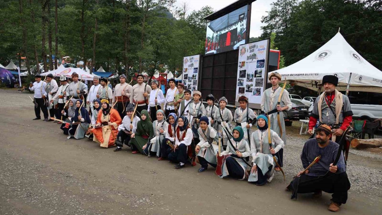 Geleneksel Türk Okçuluğu, festivale damgasını vurdu