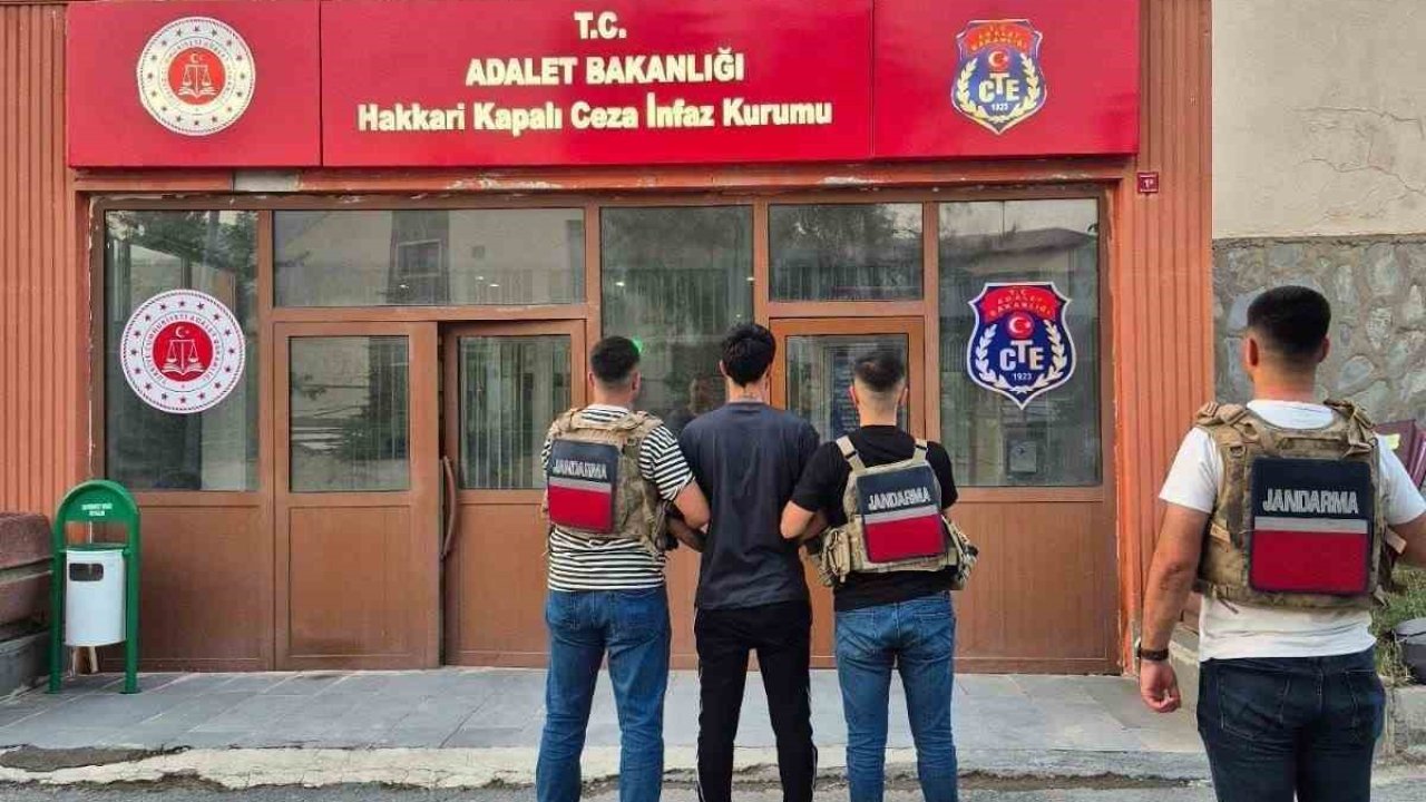 Hakkari’de kesinleşmiş hapis cezası olan 2 kişi yakalandı