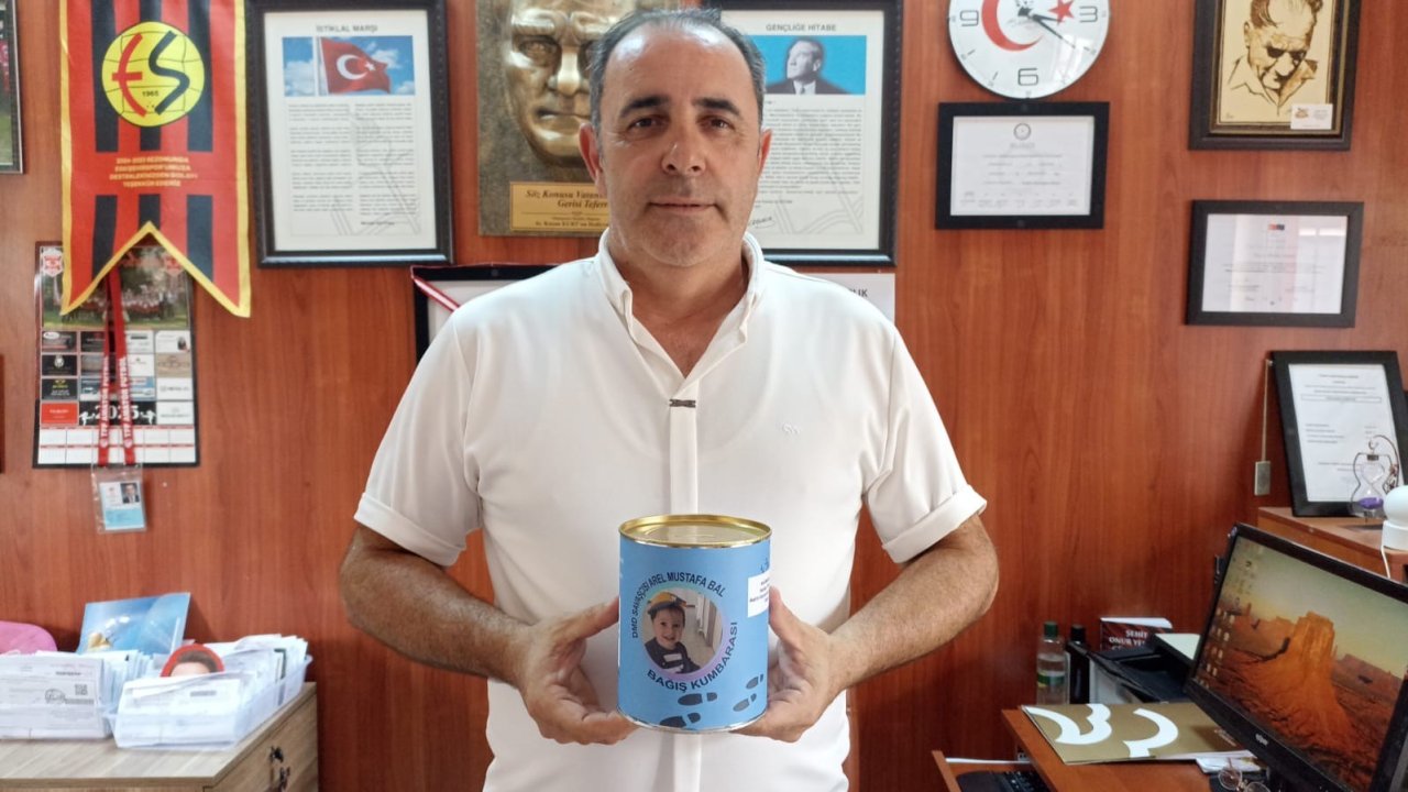 10 yaşındaki çocuk DMD hastası bebek için harçlığını bağışladı