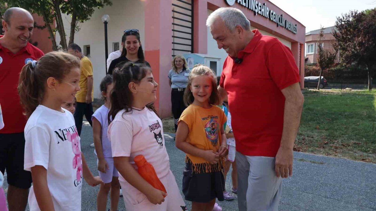 Nilüfer’de çocuklara spor sevgisi aşılanıyor