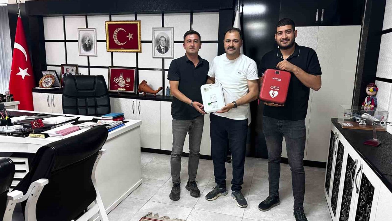 ASELSAN’dan Demirci Belediyesi’ne 2 adet OED cihazı hibe edildi.