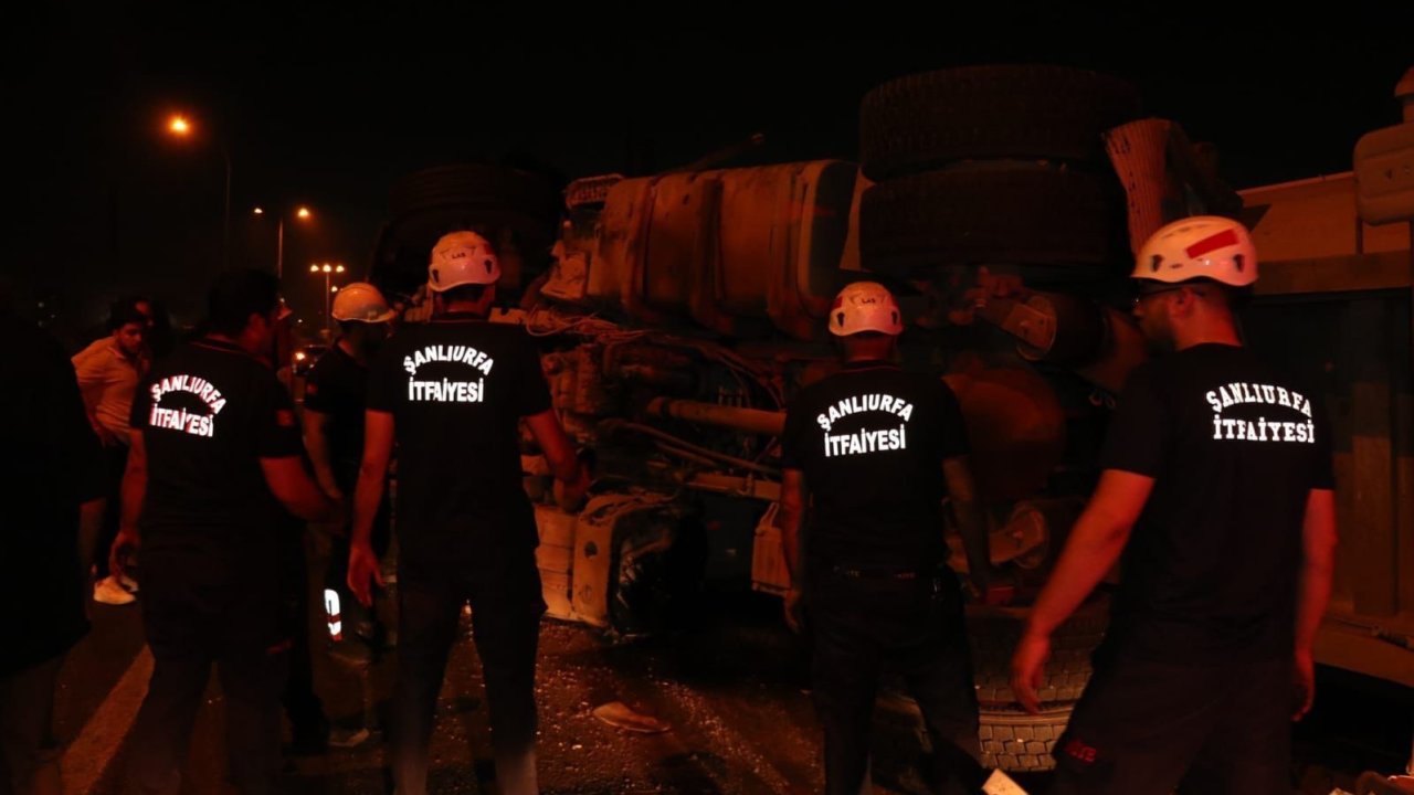 Şanlıurfa’da zincirleme trafik kazası: 3 yaralı