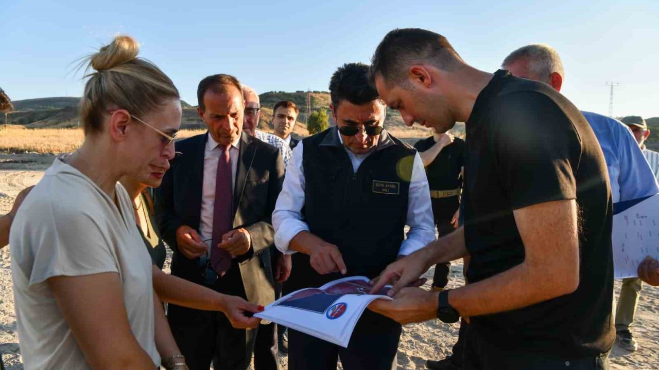 Tunceli’de saatte 160 ton sıcak asfalt üretecek plentin altyapı çalışmaları başladı