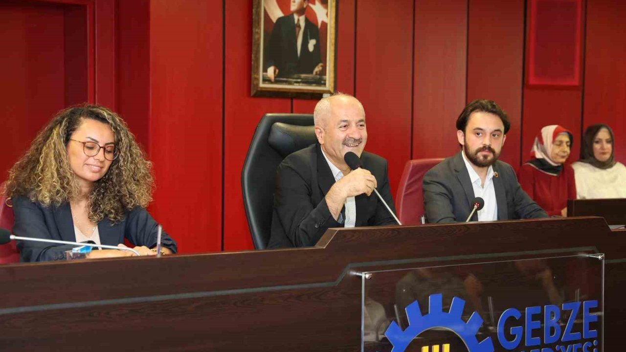 Gebze meclisinde kadro değişikliği teklifi oy birliğiyle kabul edildi