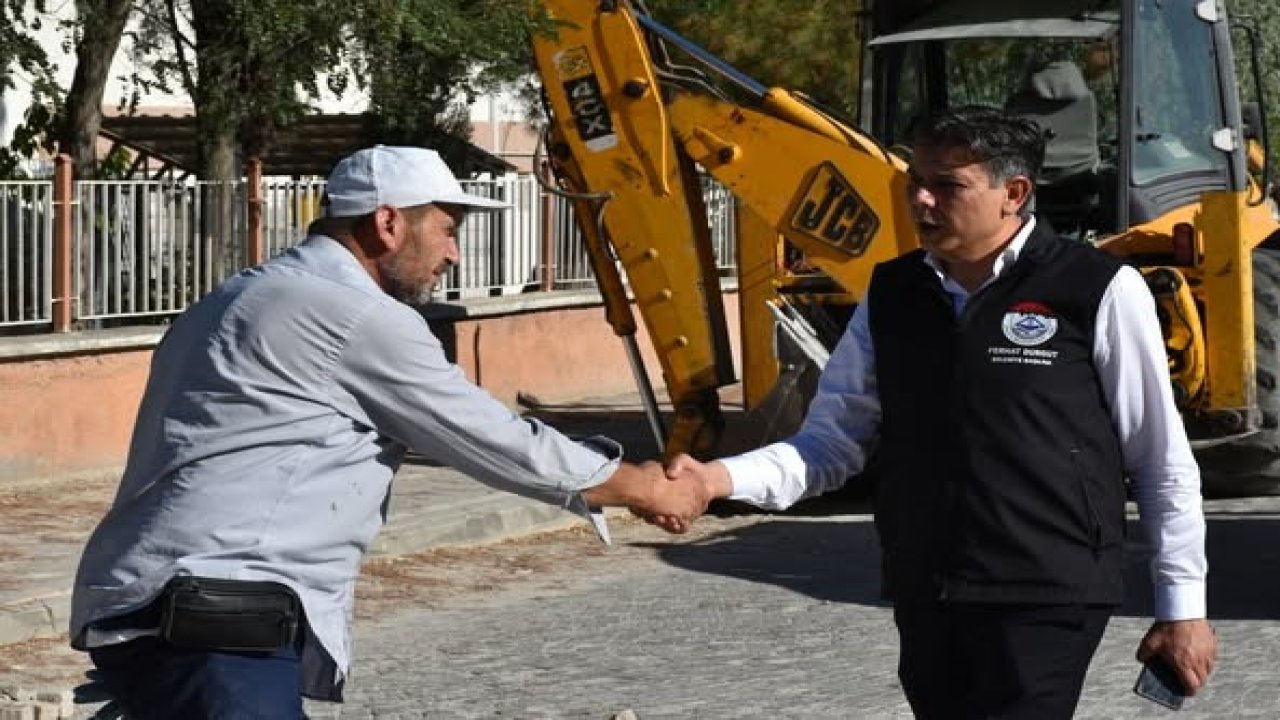 Vatandaş bildiriyor belediye harekete geçiyor