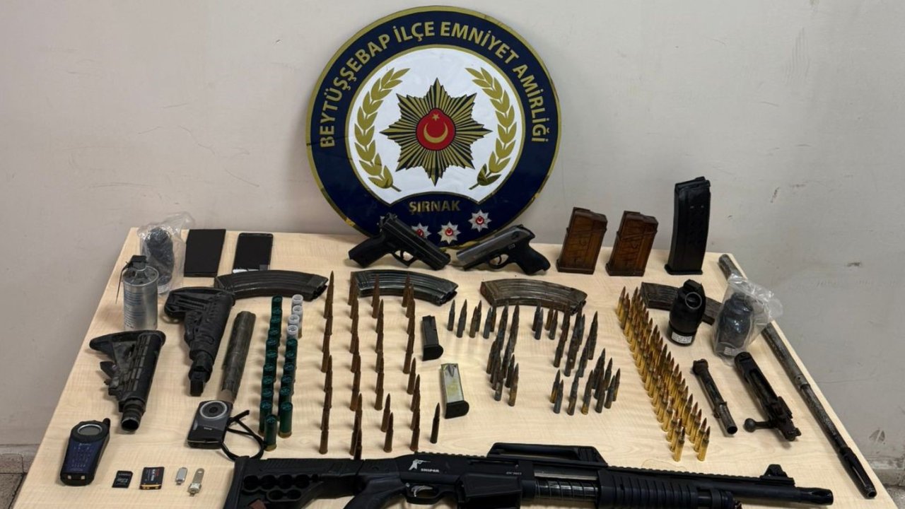 Şırnak’ta asayiş, kaçakçılık ve narkotik operasyonu