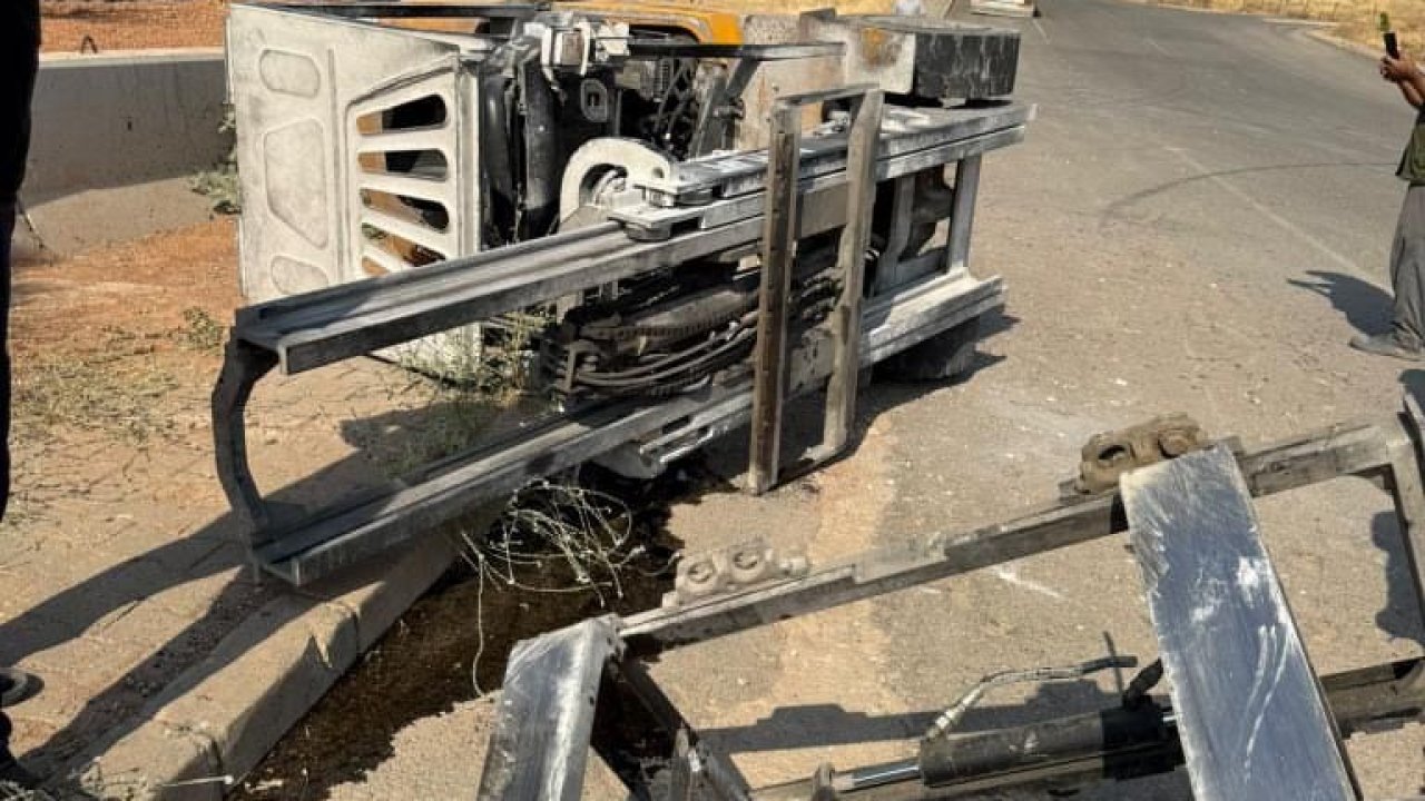 Siirt OSB’de forklift kazası: 1 yaralı