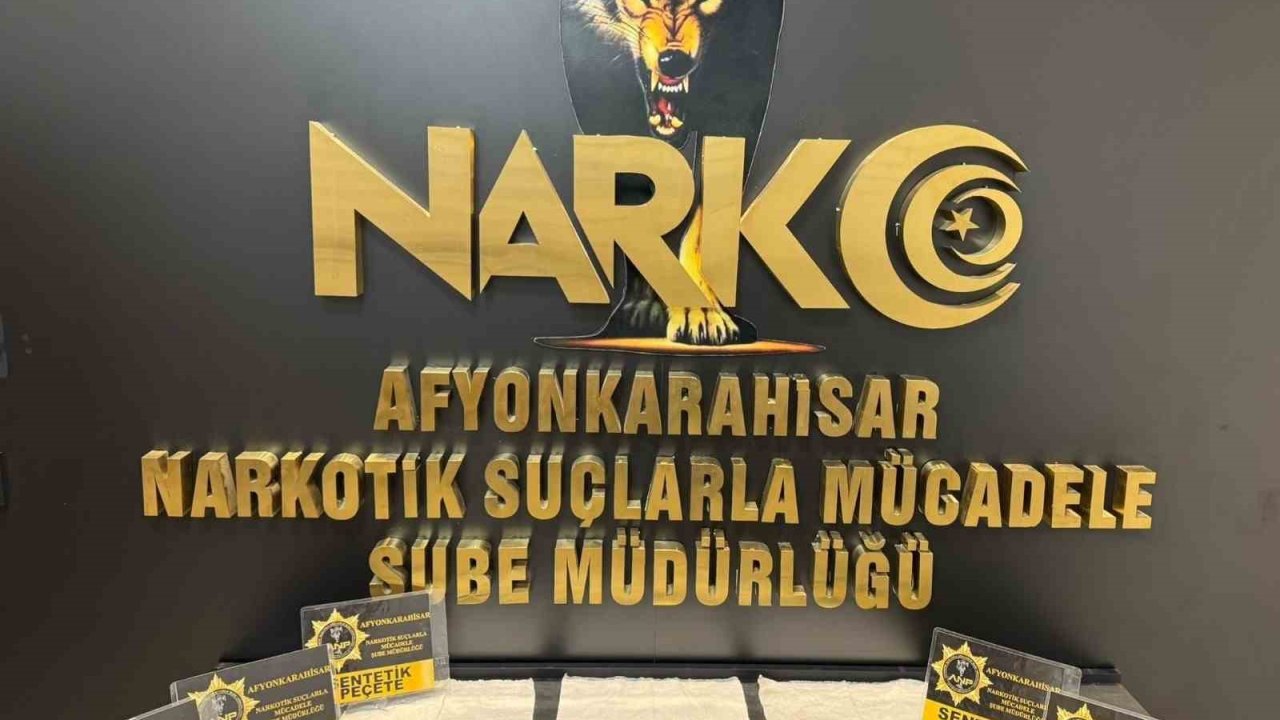 Afyonkarahisar’da uyuşturucu operasyonu