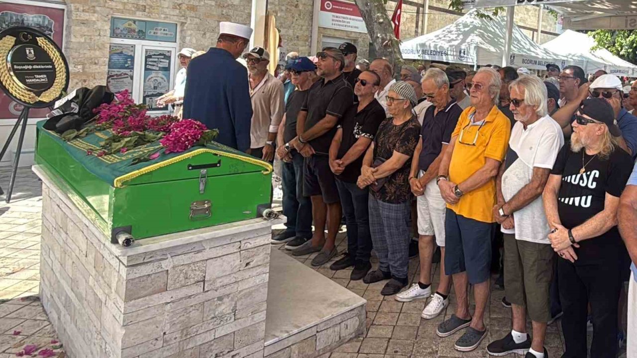 Selçuk Alagöz için Bodrum’da tören düzenlendi