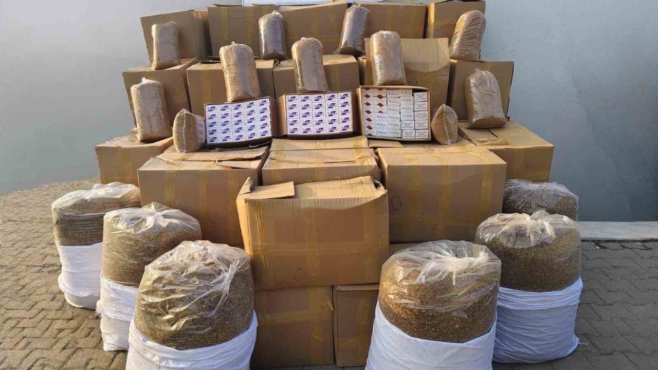 Manisa’da kaçak tütün operasyonunda 3 gözaltı