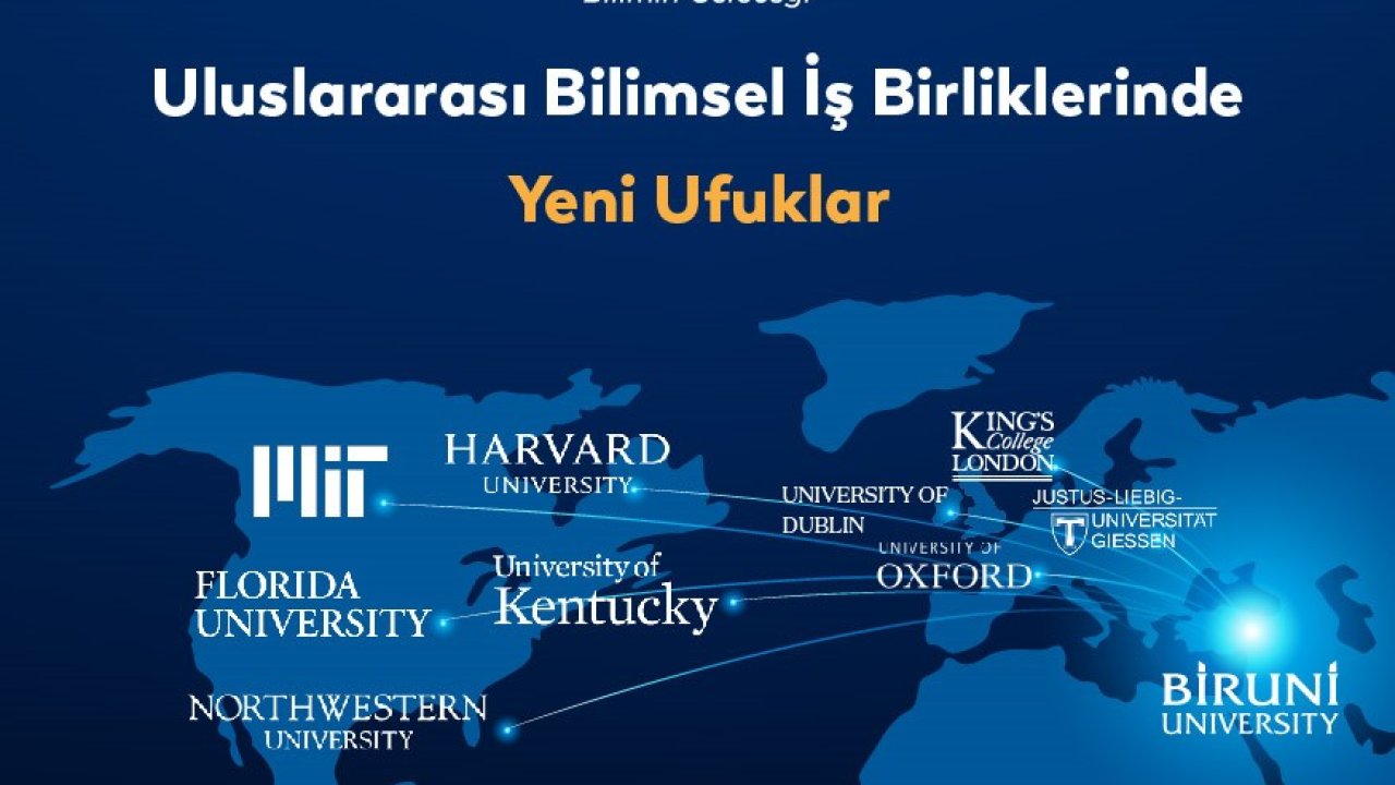 Biruni Üniversitesi’nden uluslararası bilimsel iş birlikleri