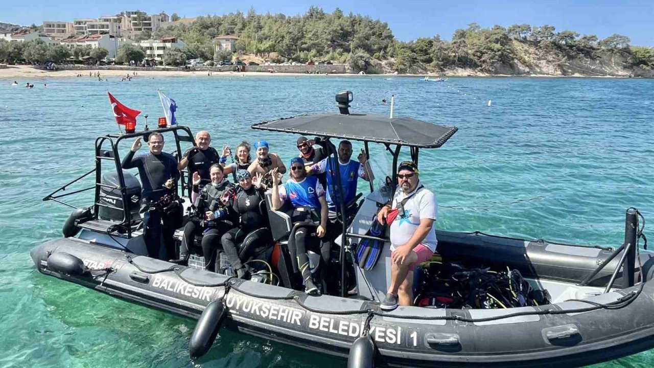 Gömeç’te sualtı fotoğrafçılığı atölyesi ilgi gördü