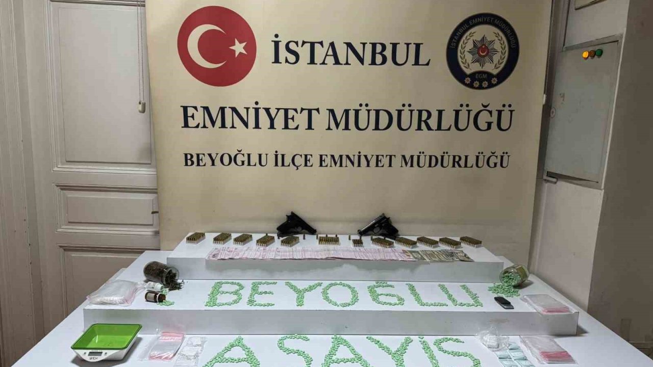Beyoğlu’nda uyuşturucu operasyonu