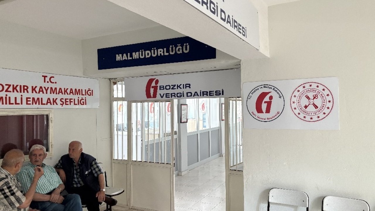 Bozkır’da Mal Müdürlüğü kapatıldı, yerine Vergi Dairesi Müdürlüğü kuruldu