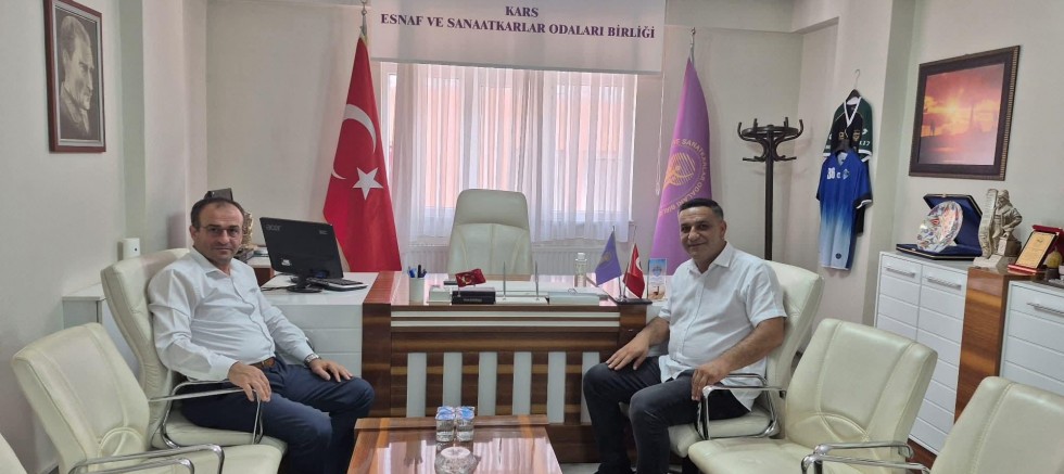 Kars’ta Esnaf İçin Güç Birliği: Ticaret İl Müdürü Bilal Taş’tan Ziyaret