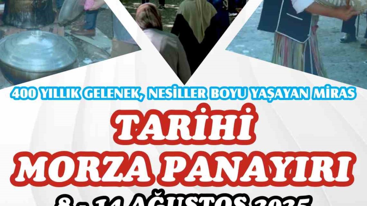 400 yıllık gelenek yarın başlıyor: Morza Panayırı’nda geri sayım sona erdi