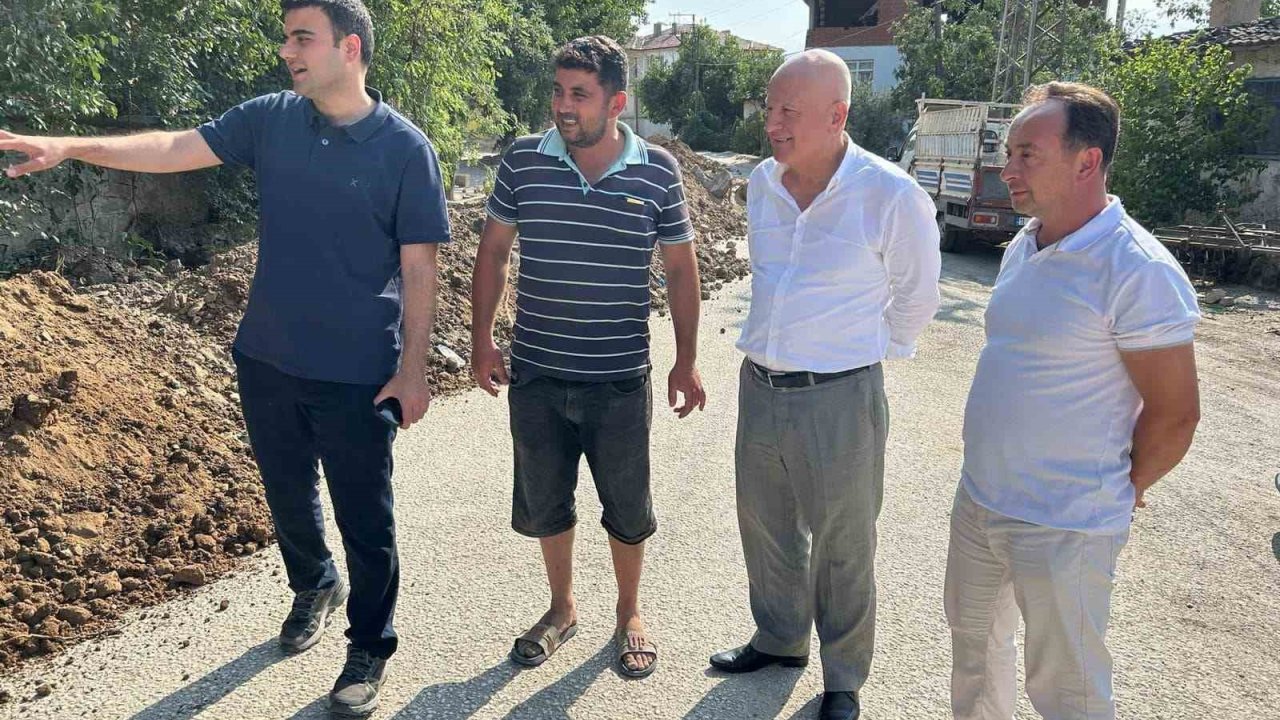 Selçik Köyü’nün içme suyu hattı yenileniyor