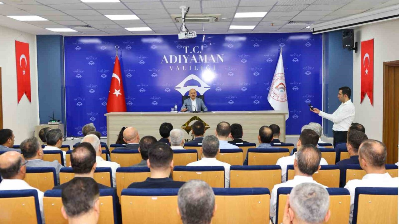 Kamu personellerinin konteyner ve prefabriklerden tahliye planı görüşüldü