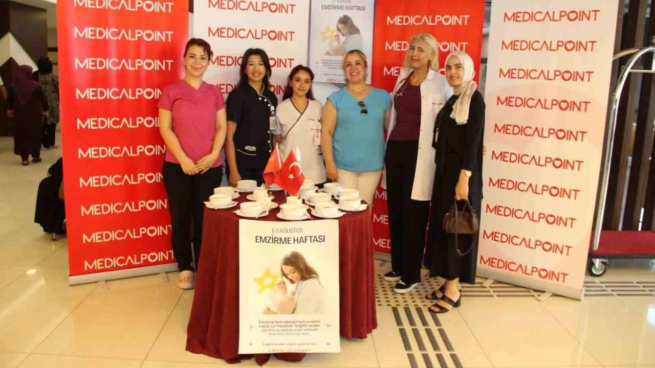 Medical Point Gaziantep Hastanesi’nde anne sütünün önemine dikkat çekildi
