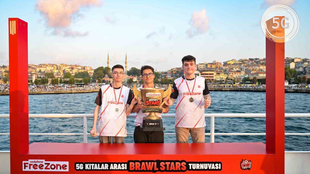 Vodafone FreeZone 5G Kıtalararası Brawl Stars Turnuvası’nda şampiyon Döner Kebap takımı