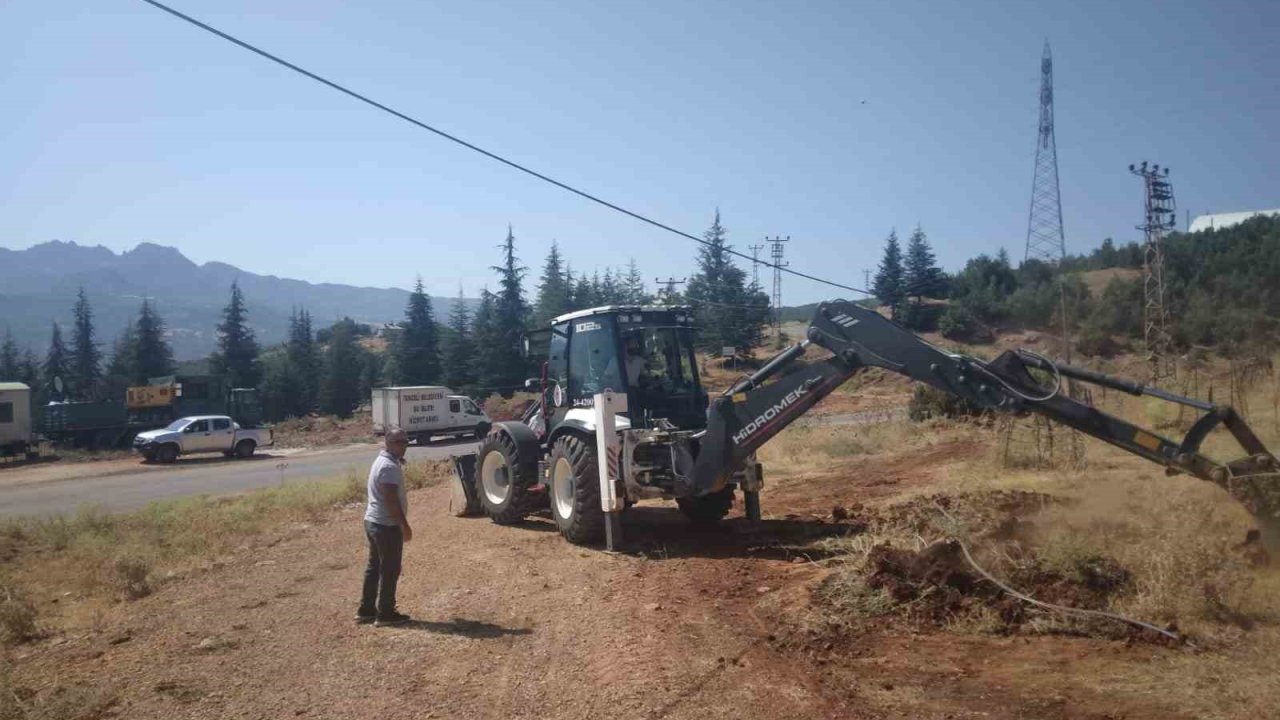 Tunceli Belediyesi’nden su sorununa yönelik yeni adım