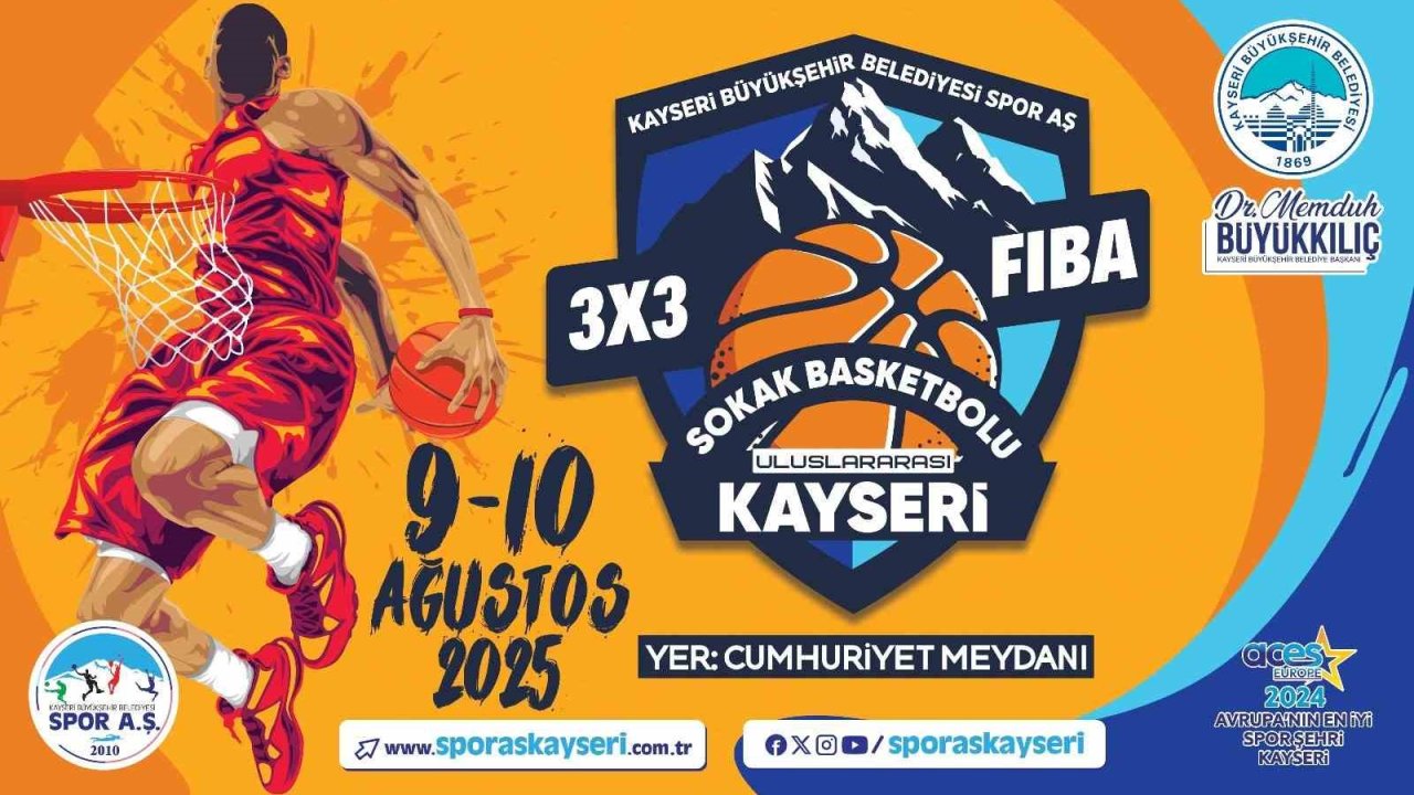 Kayseri; Uluslararası Basketbol Turnuvası’na ev sahipliği yapacak